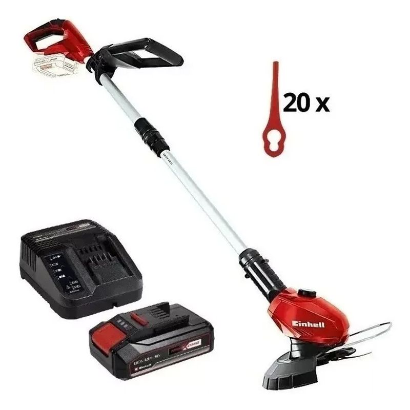 EINHELL - ORILLADORA INALAMBRICA 18V + BATERIA 2,5AH + CARGADOR  EINHELL