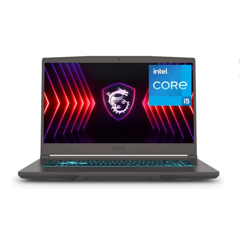 MSI - Notebook Gamer MSI Thin 15.6 144Hz Core i5 16GB RAM 512GB SSD RTX 4050 