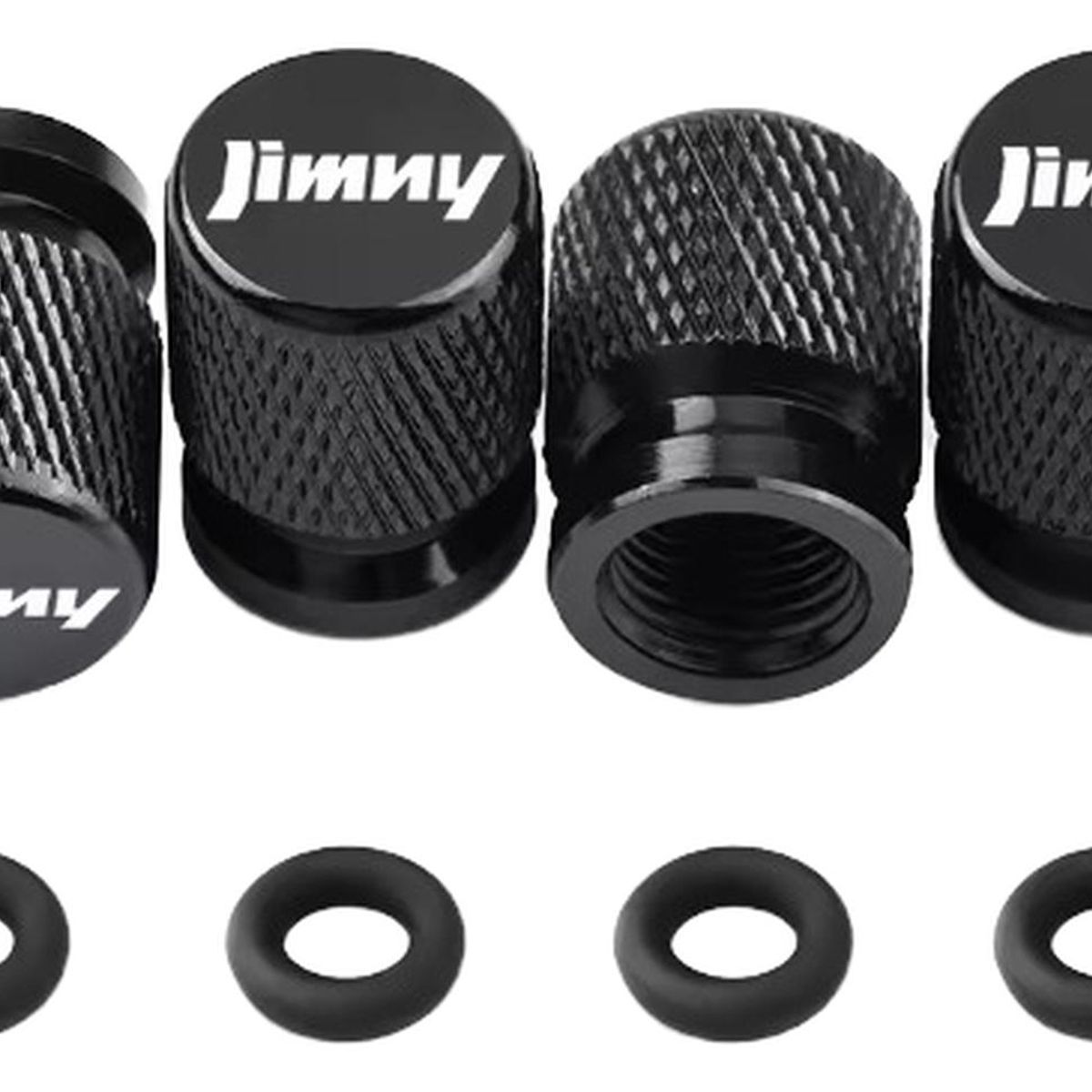 GENERICO - Tapa Metal Universal Neumaticos Suzuki Jimny Negro