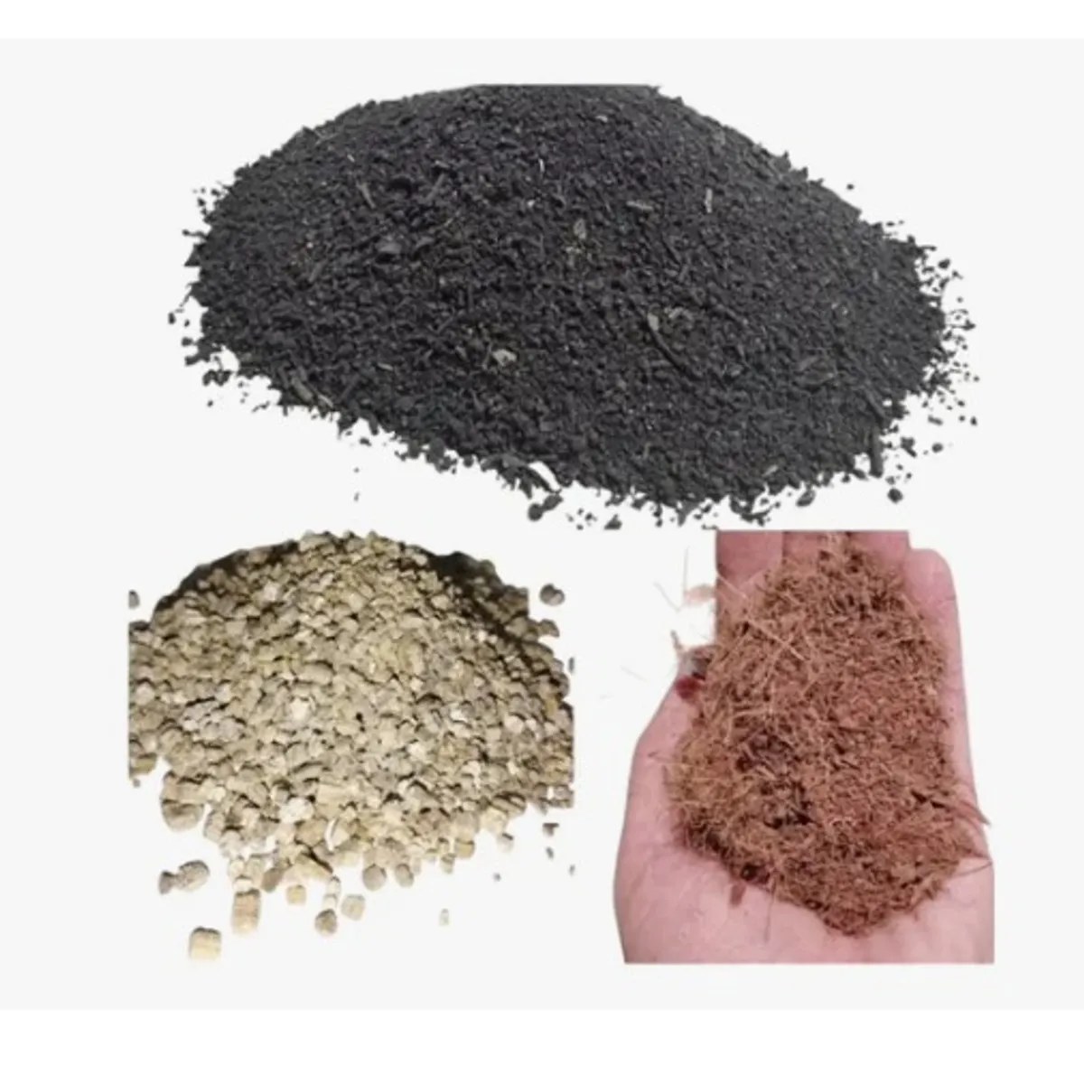 GENERICO - Sustrato Suculentas Vermiculita Fibra Coco Y Humus