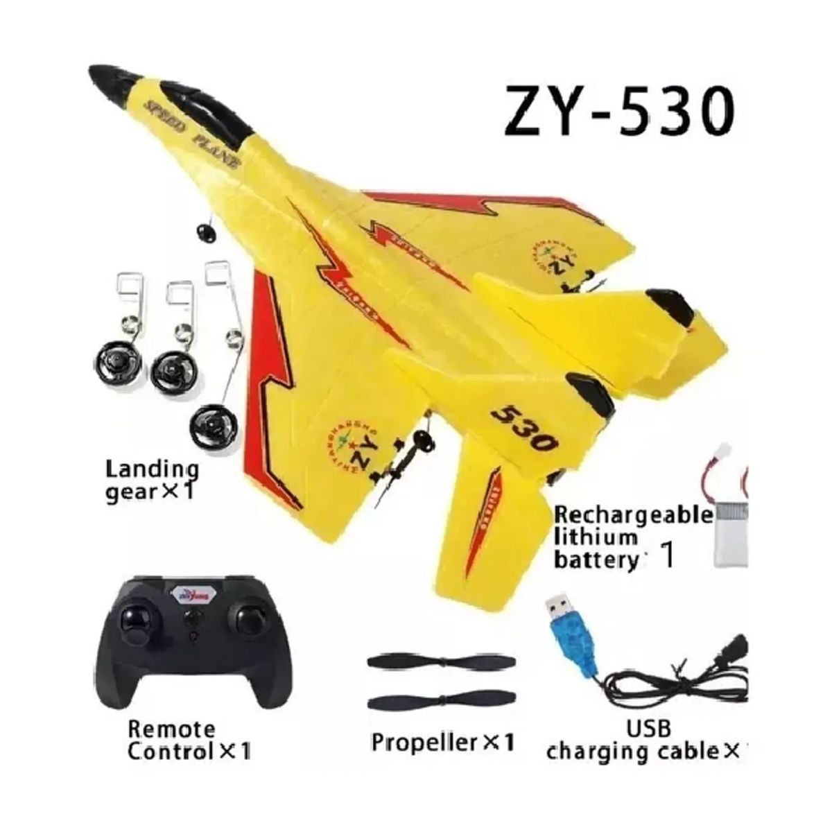MOVI - Avion de combate a control remoto modelo ZY-530