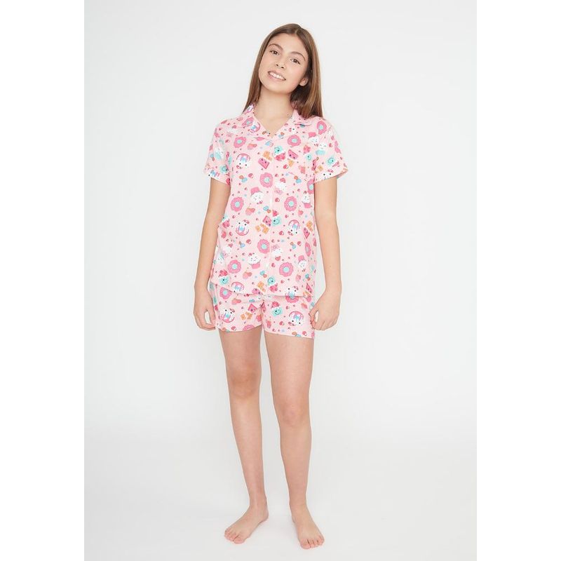 KAYSER - Pijama short teens 751118 Kayser - Rosa