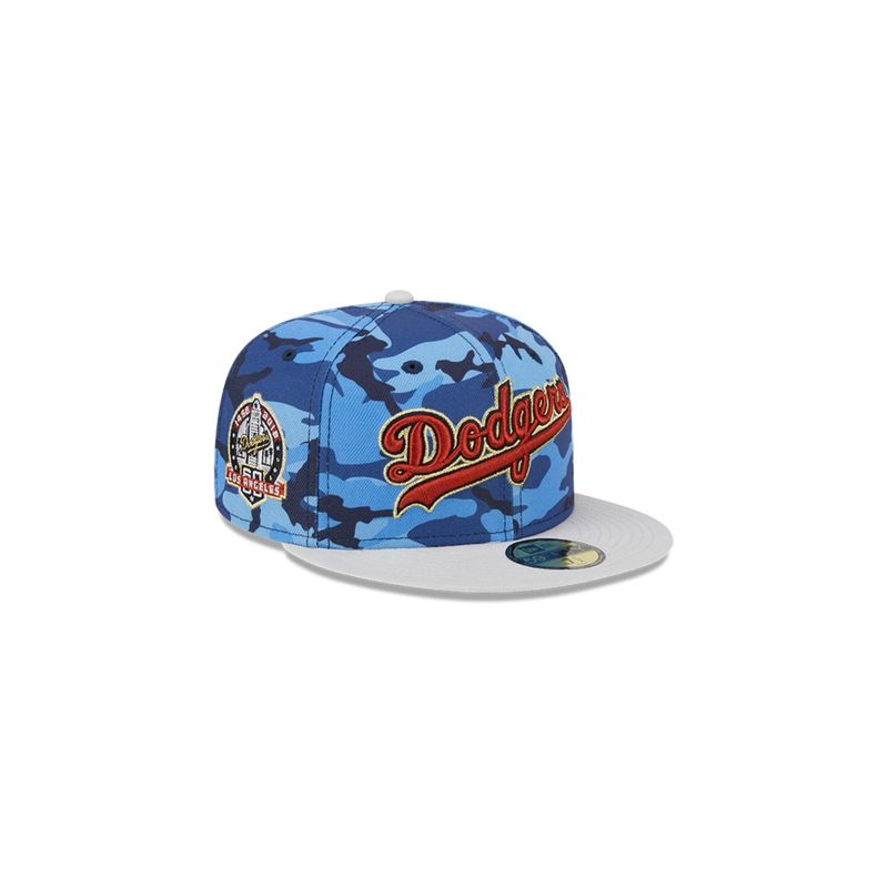 NEW ERA - Gorro 59fifty MLB Los Angeles Dodgers Urban Blue Camo