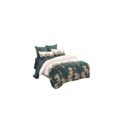 GENERICO - Cubrecama Quilt Verano 1.5 Plaza y Media Diseño Estampado