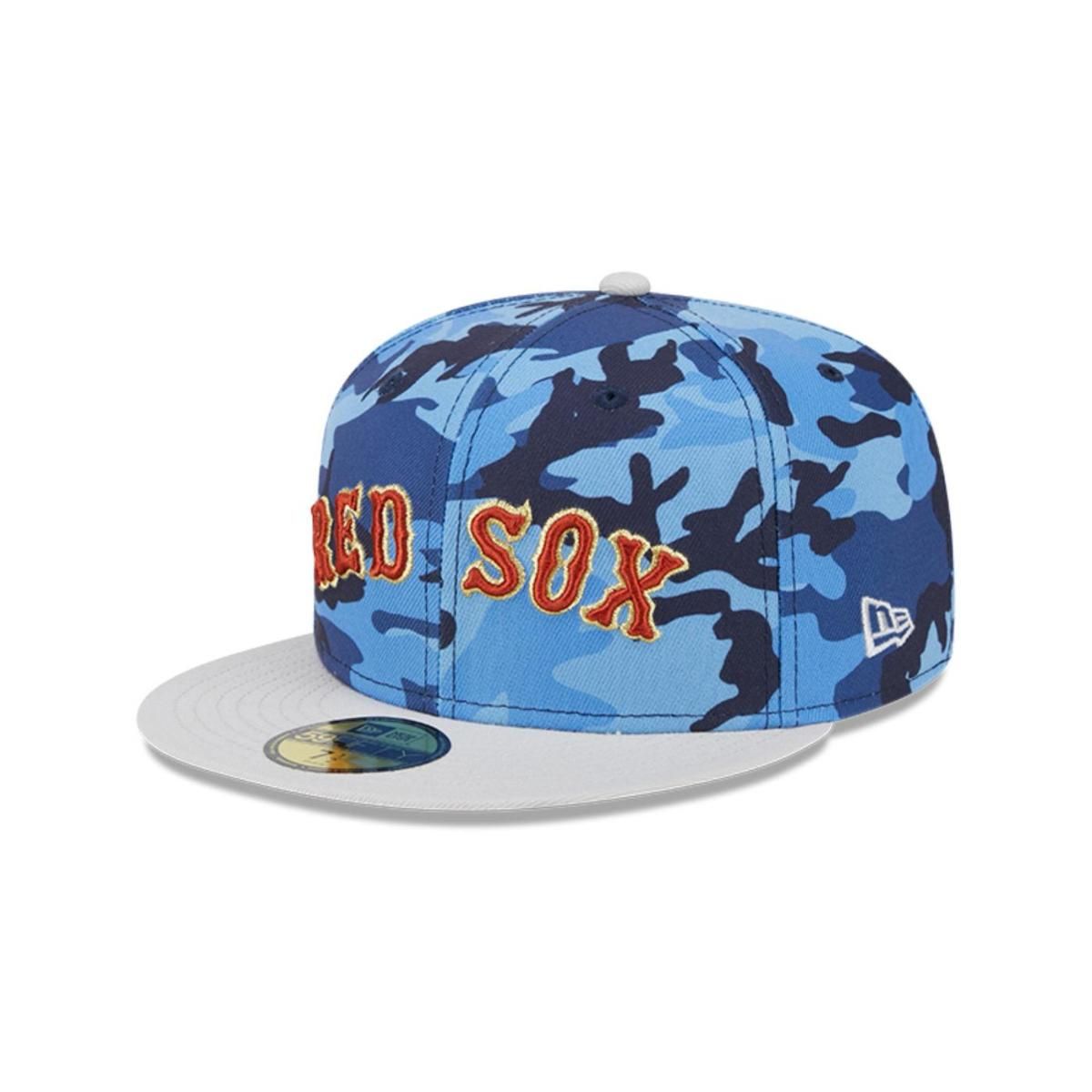 NEW ERA - Gorro 59fifty MLB Boston Rojo Sox Urban Blue Camo Assorted P