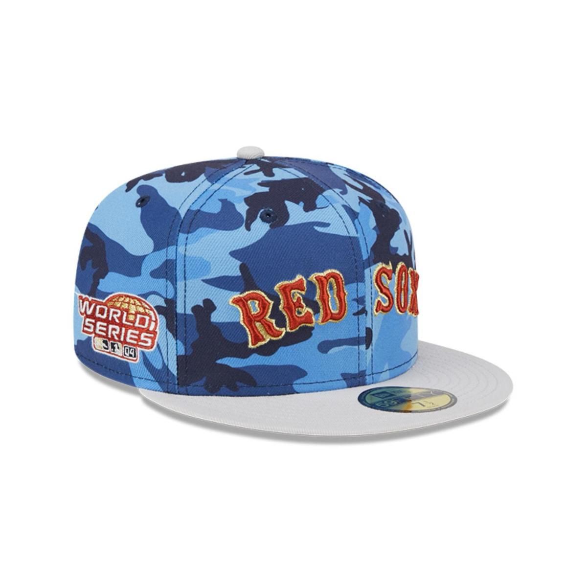 NEW ERA - Gorro 59fifty MLB Boston Rojo Sox Urban Blue Camo Assorted P