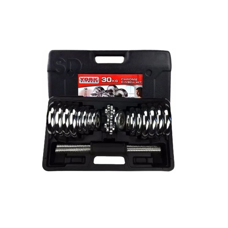 GENERICO - Set Mancuernas 30 Kg Set De Pesas Juego De Pesas Mancuerna