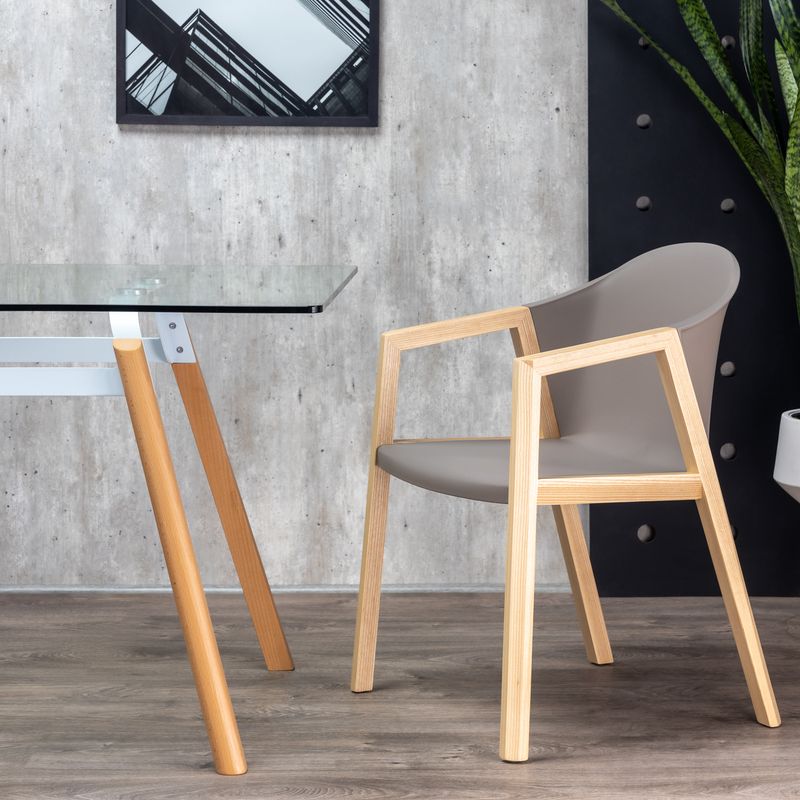ASIMETRIKA - Silla ARMO - Gris