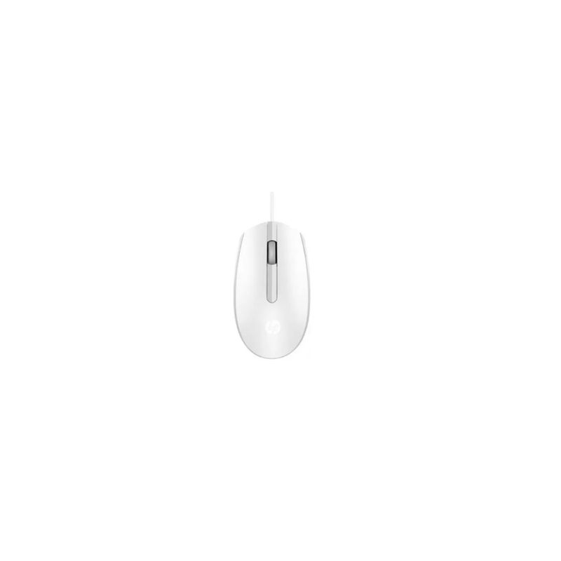 HP - Mouse Alámbrico Hp M10 Blanco Bk