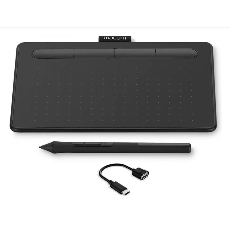 GENERICO - Tableta Gráfica Wacom Intuos CTL4100 Color Black
