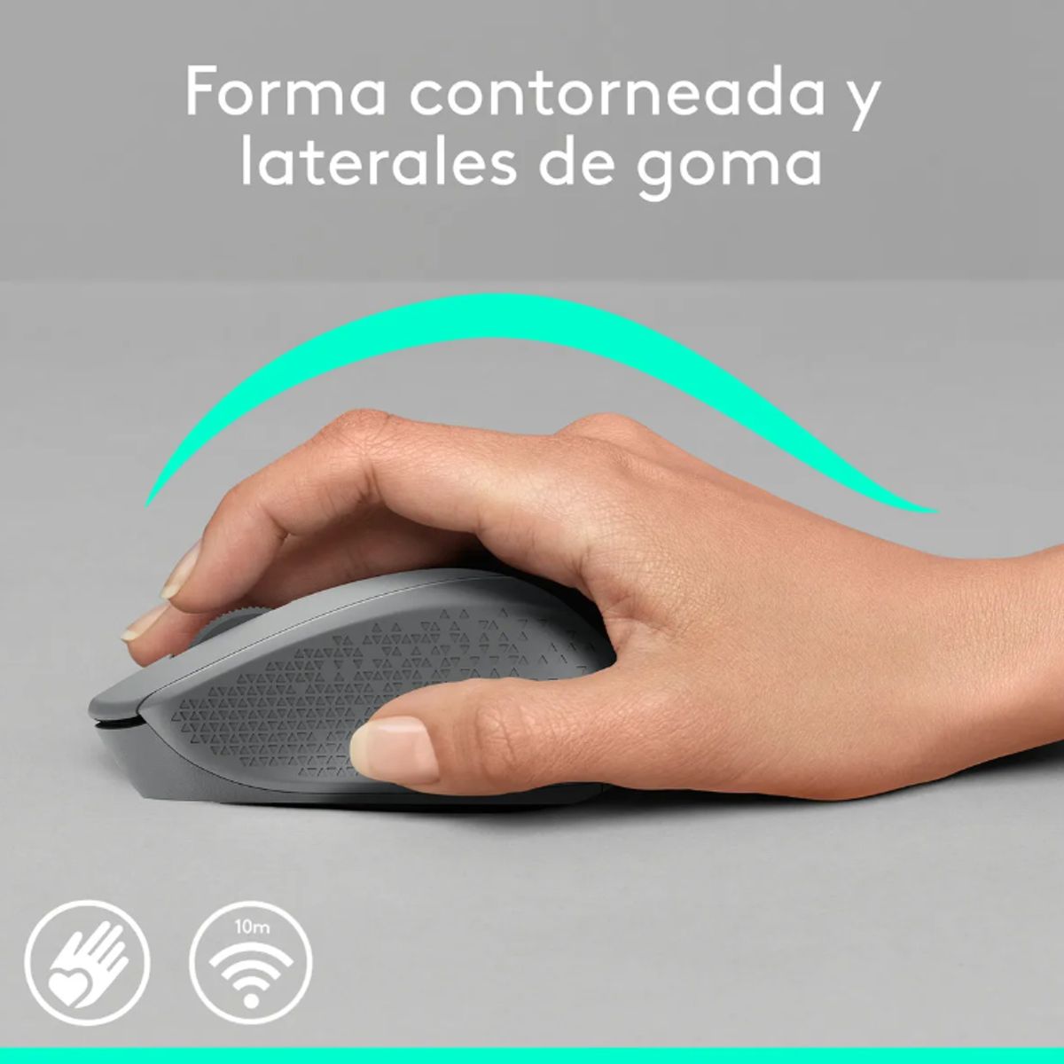 LOGITECH - Mouse Inalambrico Logitech M280 Gris
