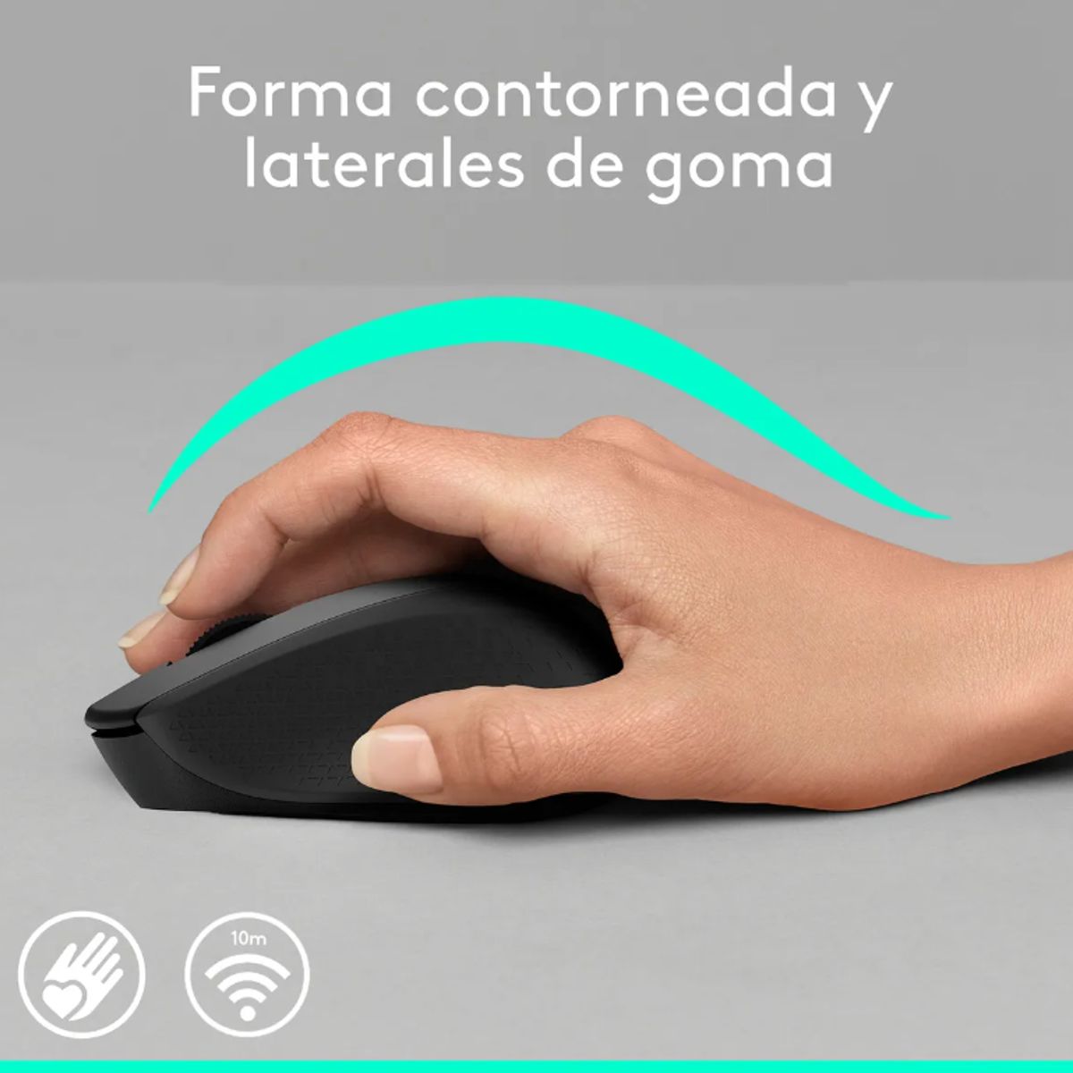 GENERICO - Mouse Inalambrico Logitech M280 Negro