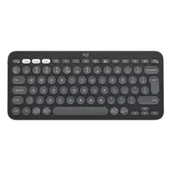 GENERICO - Teclado Logitech Pebble 2 K380s Blanco Español Idioma Español -Negro