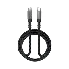 KLIP XTREME - Cable Trenzado USB-C PowerGo 250 60W 1m