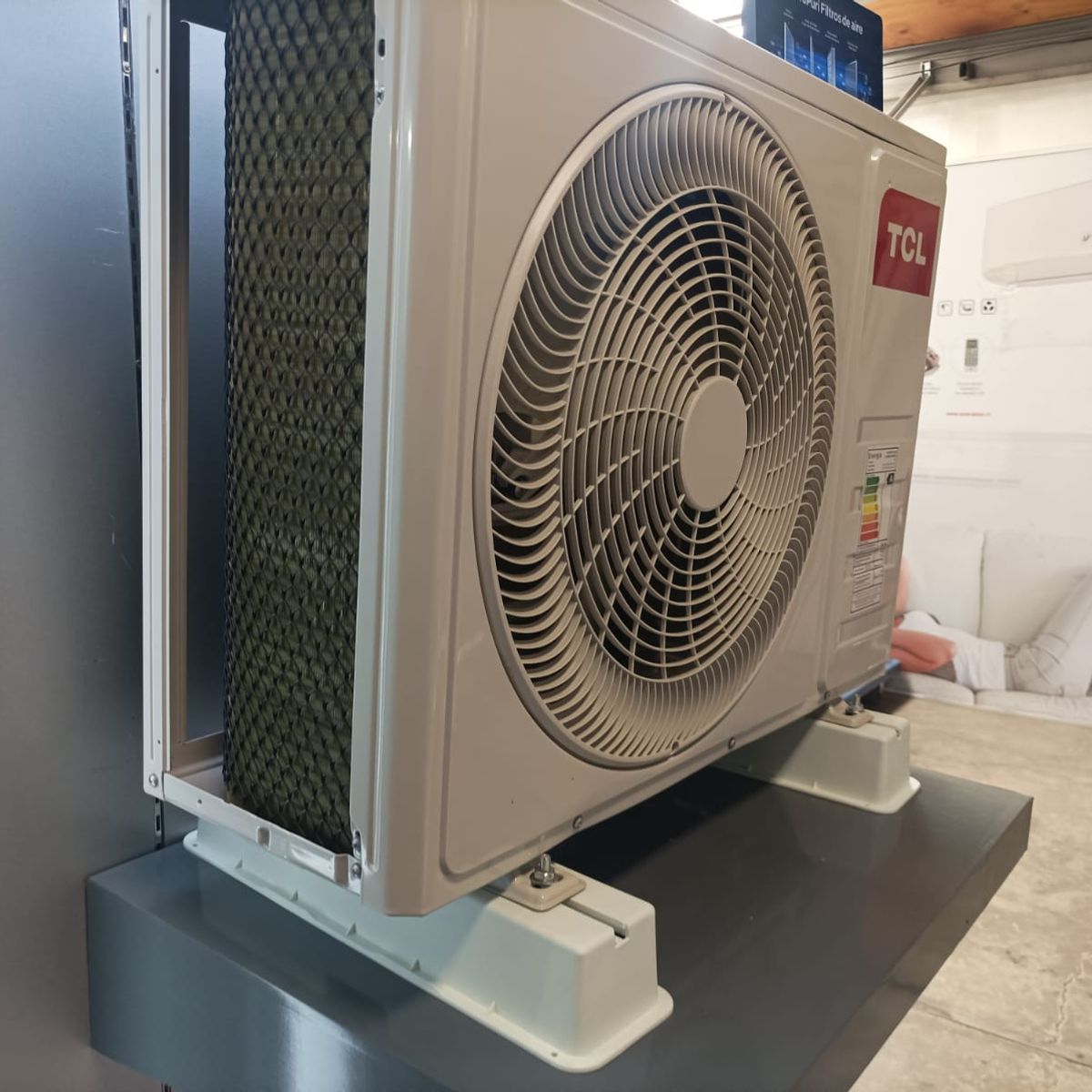 GENERICO - Soporte a Piso Unidad Exterior Aires Acondicionados - Pack 2