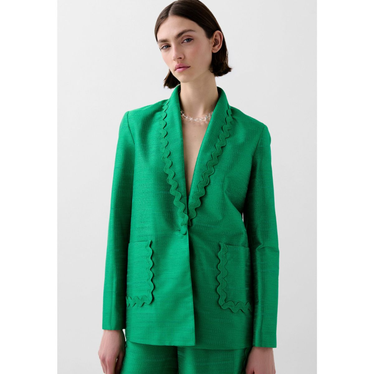 SCALPERS - BLAZER HOMBRERAS DETALLE ONDAS