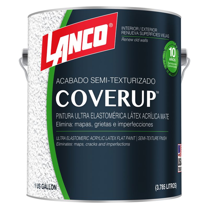 LANCO - Lanco Esmalte Texturizado Cover Up Blanco 1GL