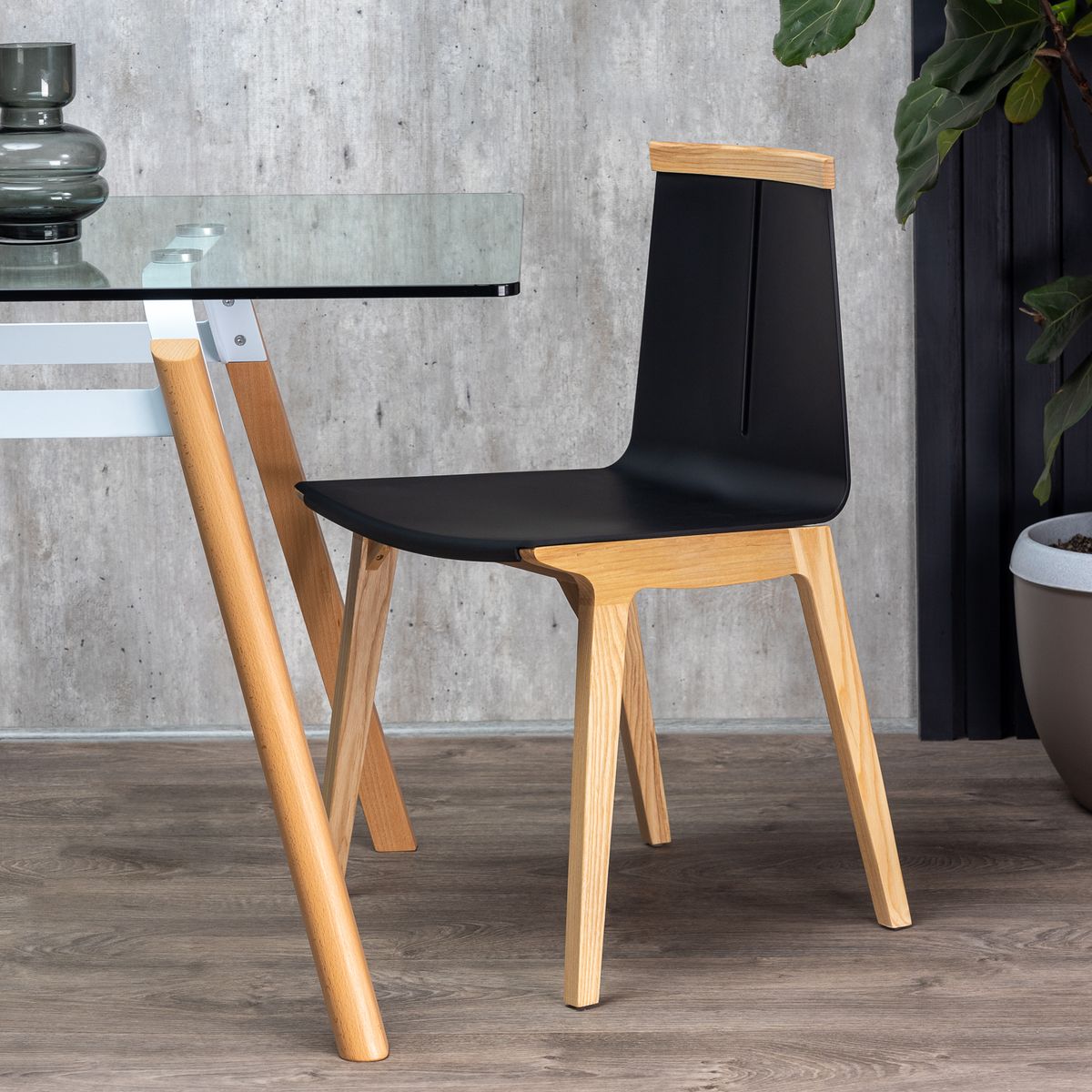 ASIMETRIKA - Silla KABUKI - Negro
