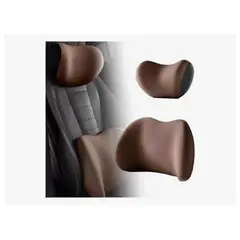GENERICO - Kit Almohada Cojín Cuello Cervical Viaje Auto Hogar Avión