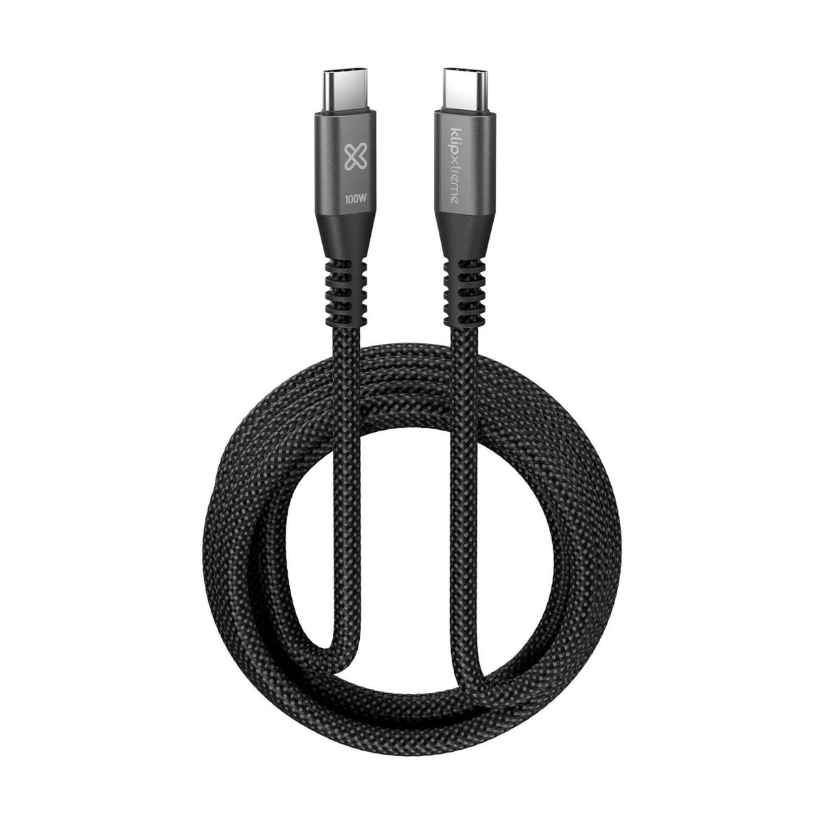 KLIP XTREME - Klip Xtreme Cable Trenzado USB-C PowerGo 550 100W 3m