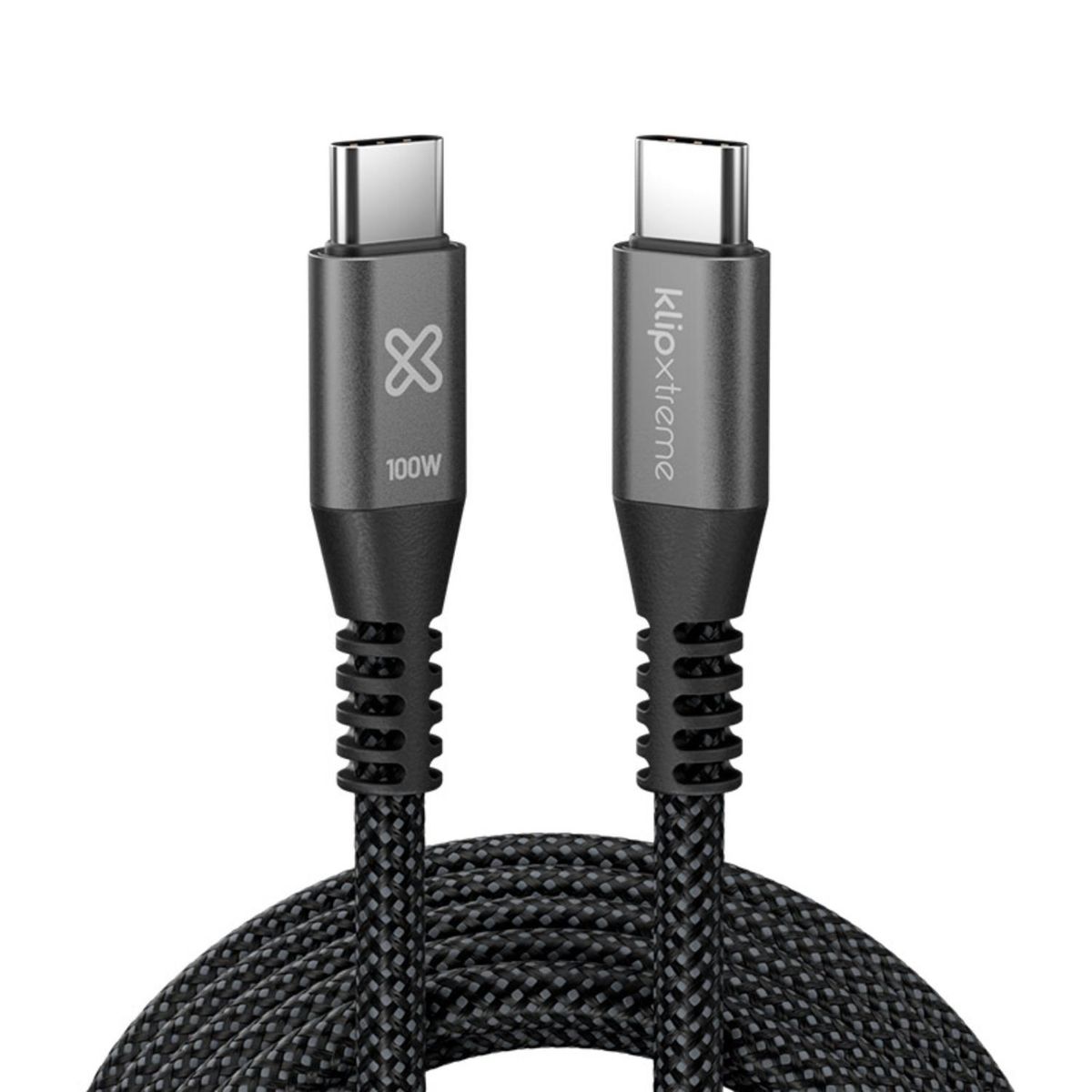 KLIP XTREME - Klip Xtreme Cable Trenzado USB-C PowerGo 550 100W 3m