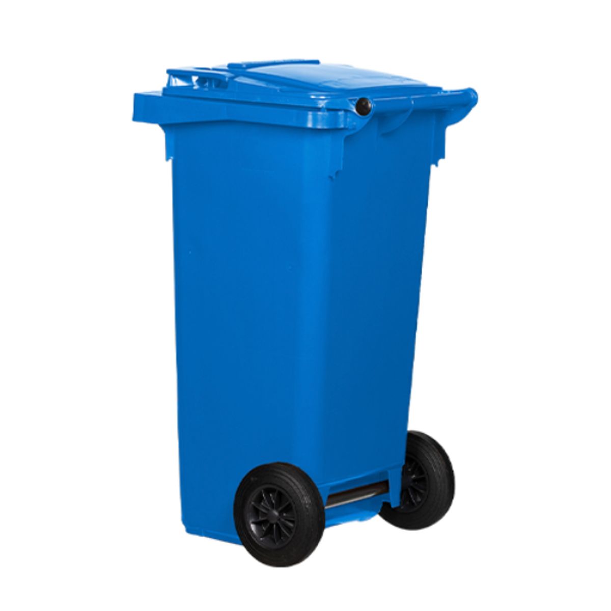 GENERICO - Contenedor de basura plástico 120 litros origen Alemán Color Azul