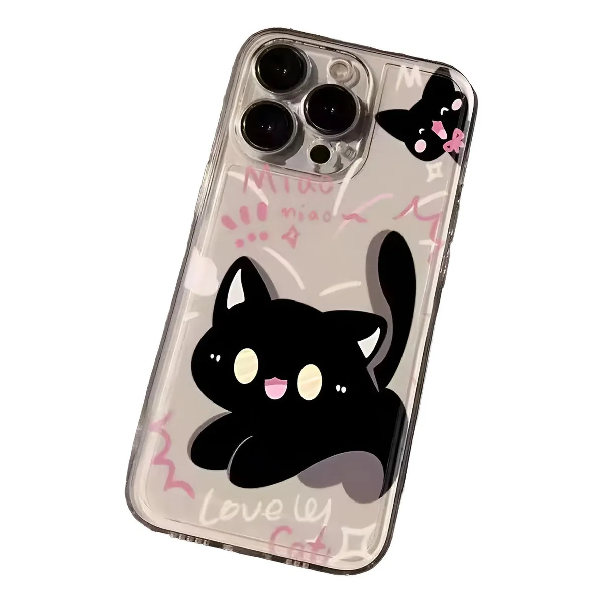 GENERICO - Carcasa Magsafe Para iPhone (todos Los Modelos) Gatitos iPhone 13 - 14 - 15