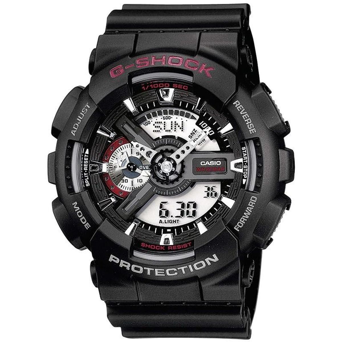 CASIO - RELOJ CASIO GSHOCK 110-1ADR HOMBRE TACTICO ANTIGOLPE SUMERGIBLE