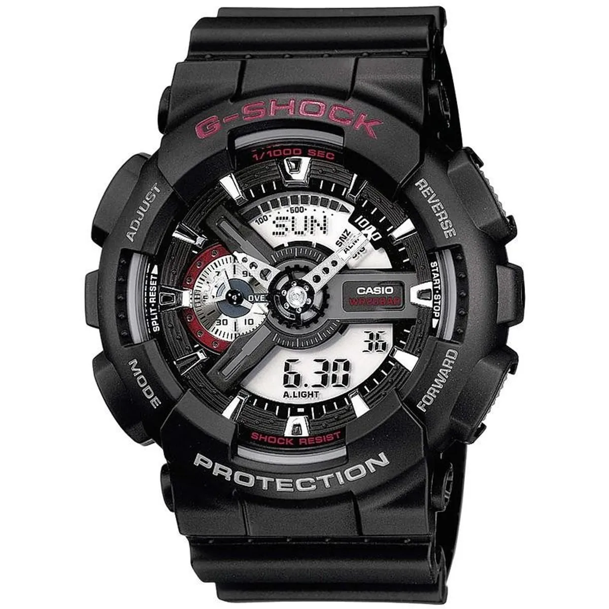 CASIO - RELOJ CASIO GSHOCK 110-1ADR HOMBRE TACTICO ANTIGOLPE SUMERGIBLE