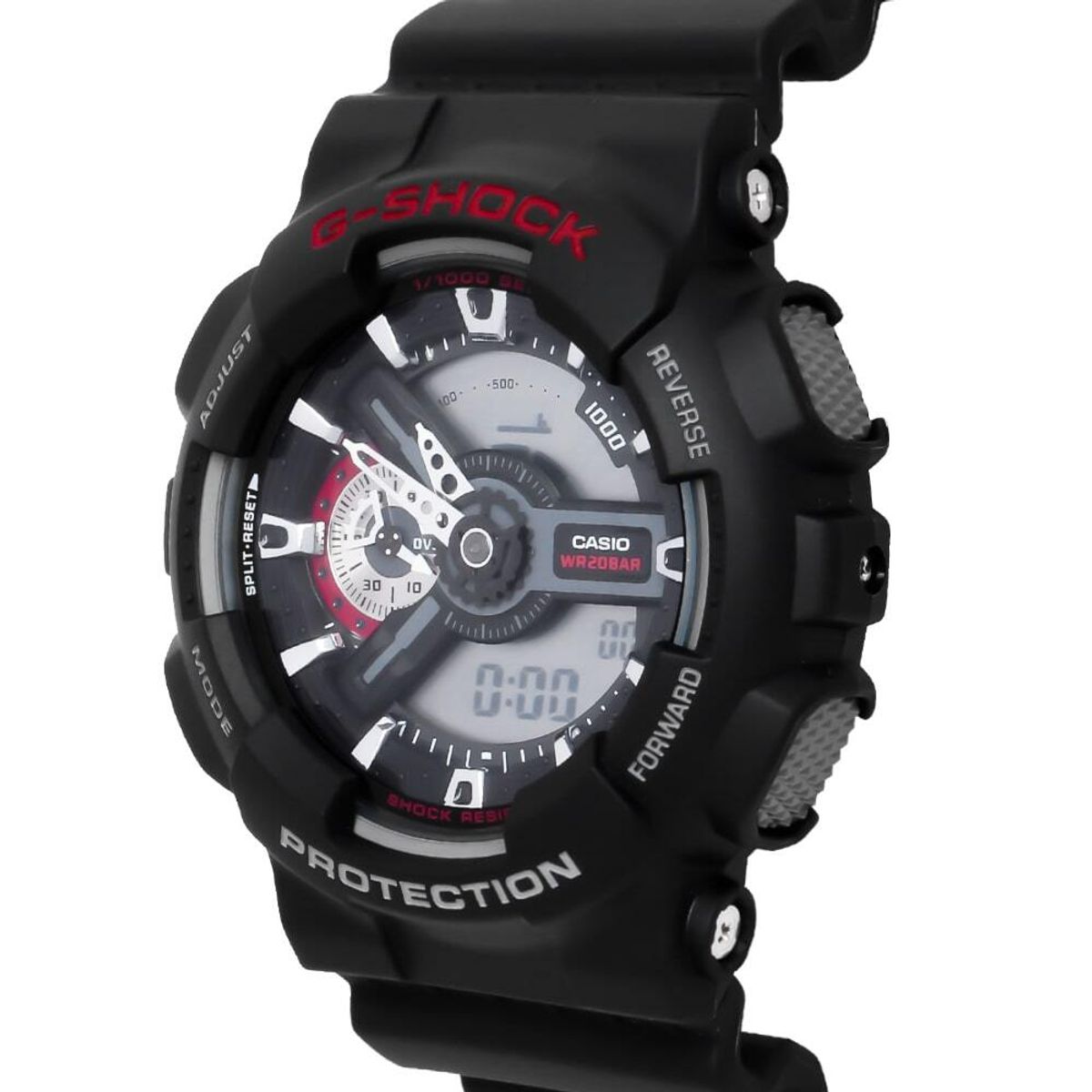 CASIO - RELOJ CASIO GSHOCK 110-1ADR HOMBRE TACTICO ANTIGOLPE SUMERGIBLE