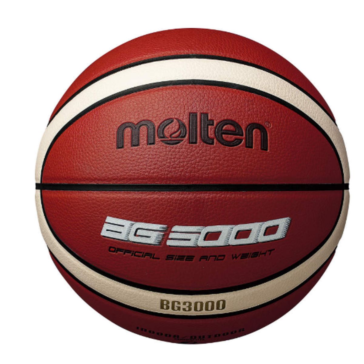 MOLTEN - Balón Basquetbol Molten BG3000-2 LNB - Rojo - 5
