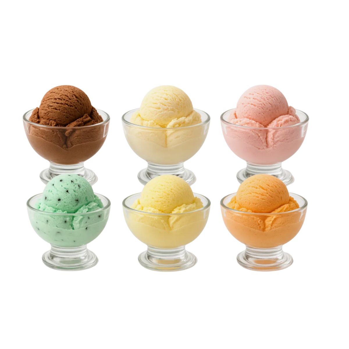 GENERICO - Copa para Helado Postres 215 Ml Sacramento (X6)