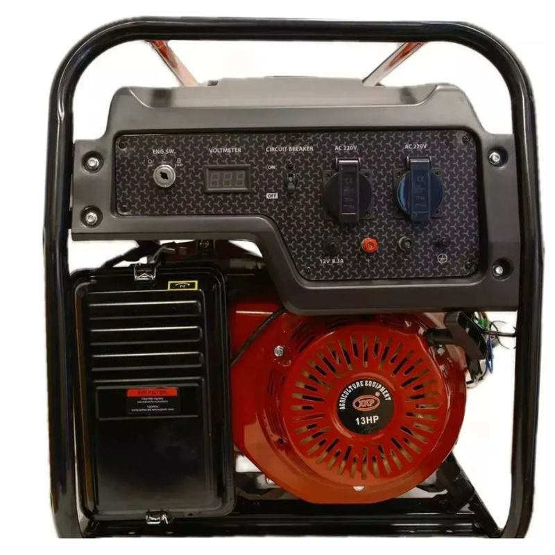 ALTERNATIVE - Generador Electrico Bencinero 5000 Watts Partida Electrica  Prof Japon