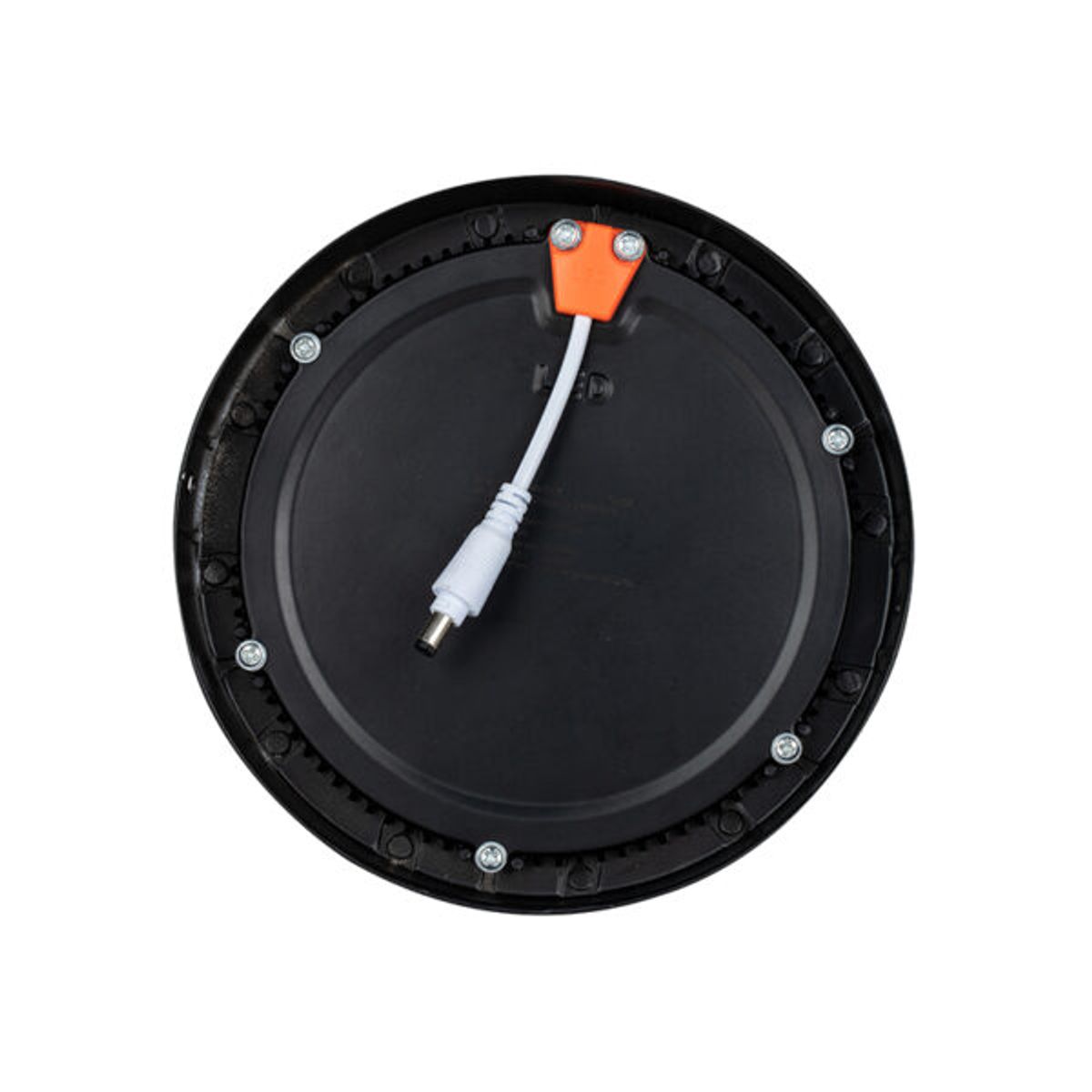 LEMU LUX - Panel ECO Redondo Sobrepuesto Negro 6W Luz Fria