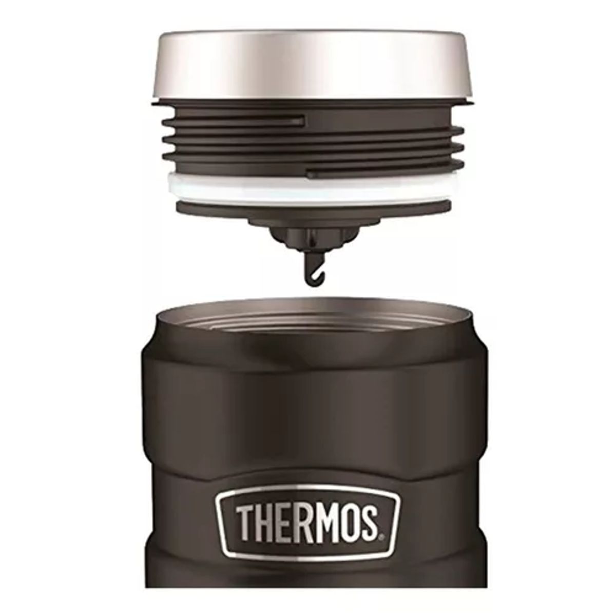 GENERICO - Thermos Stainless King acero inoxidable 470 ml negro