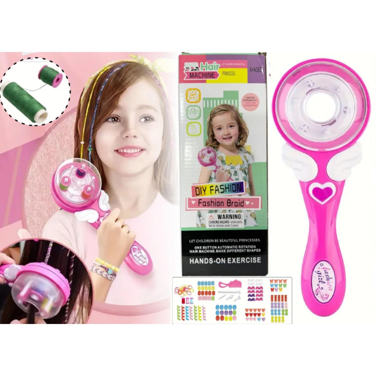 GENERICO - Trenzador De Cabello Automático Niñas Moda Belleza