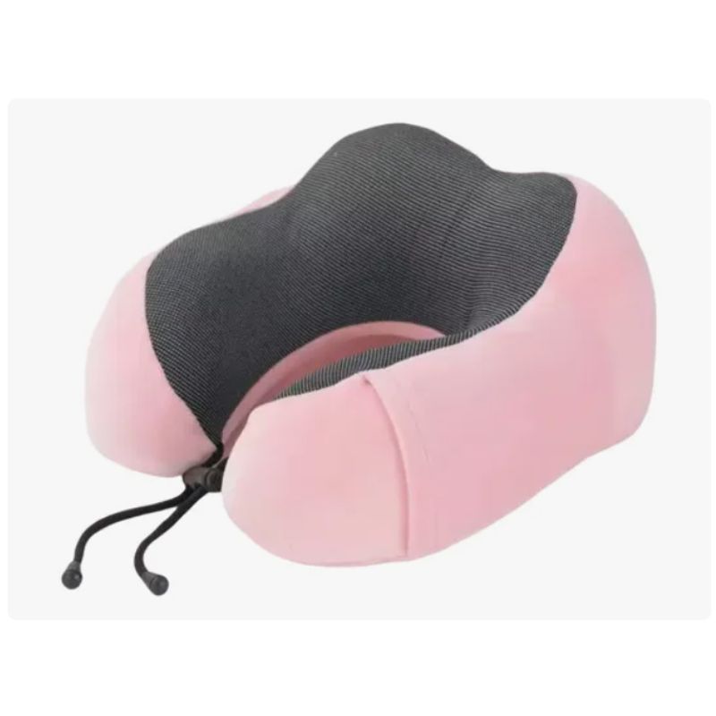 GENERICO - Cómodo Almohada De Viaje Espuma De Memoria Cojín Para Cuello
