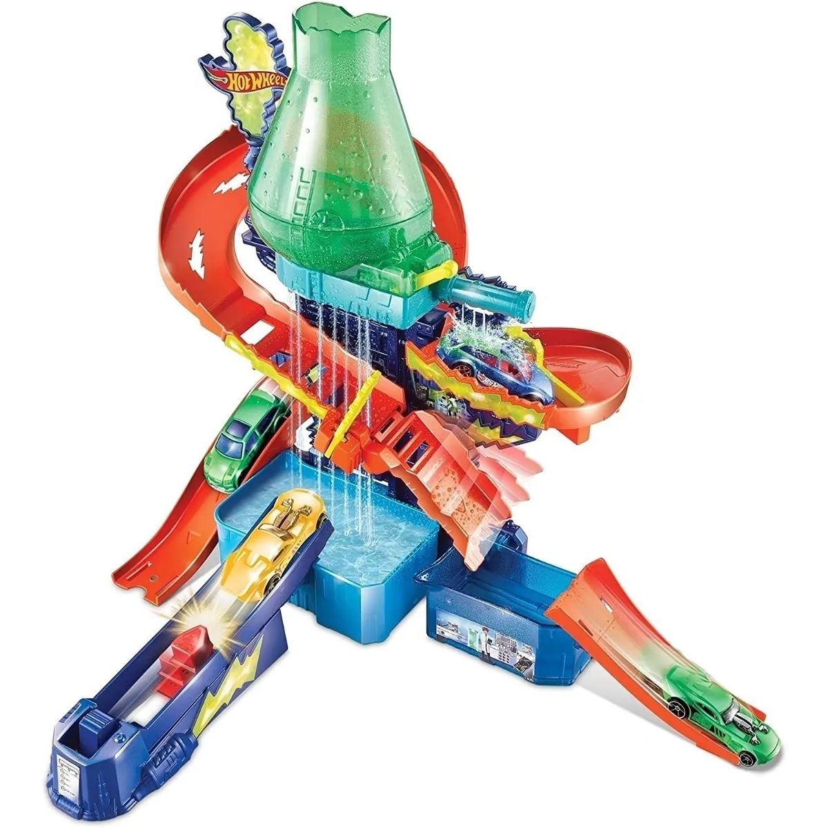 HOT WHEELS - Hot Wheels  City pista Color Shifters Laboratorio Científico