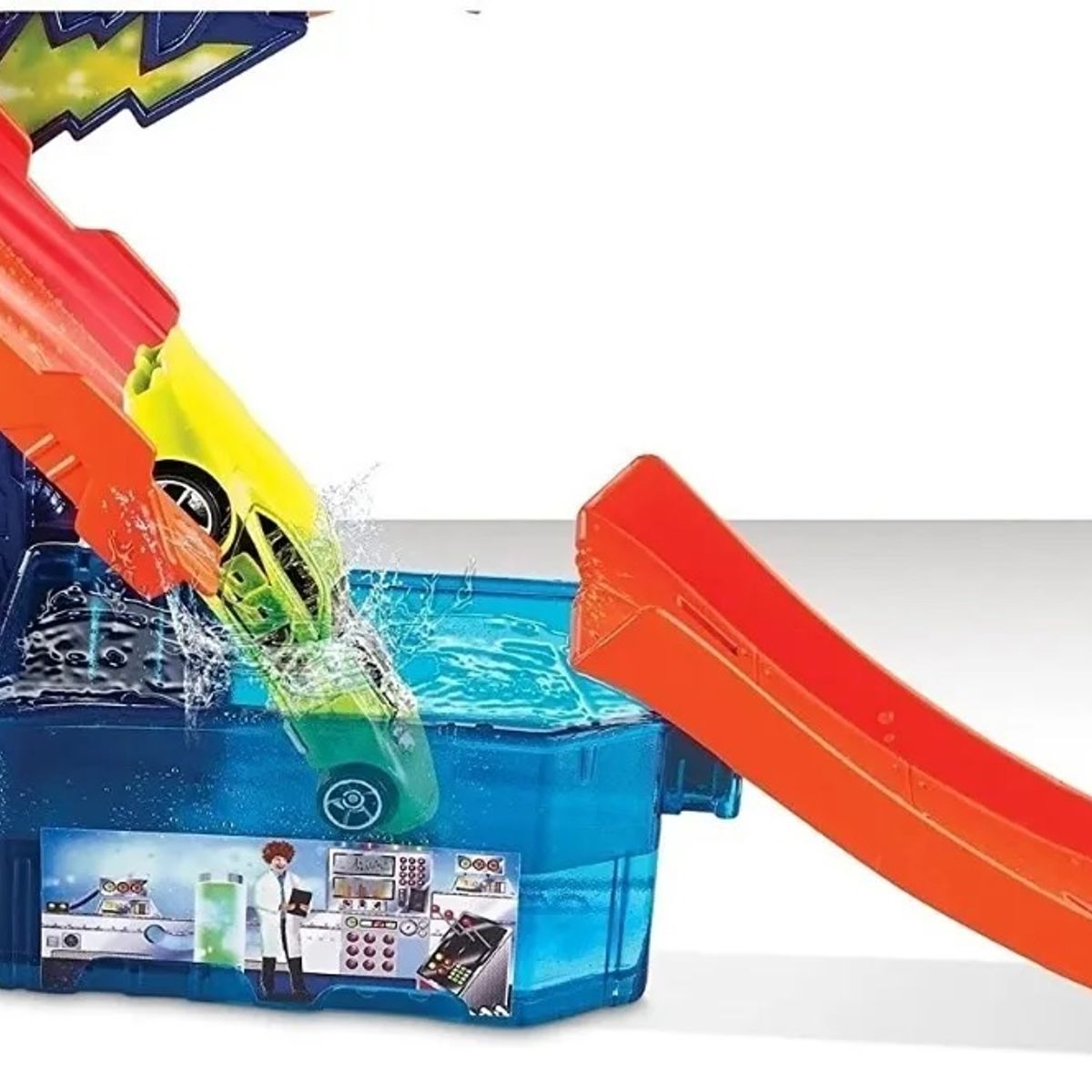 HOT WHEELS - Hot Wheels  City pista Color Shifters Laboratorio Científico