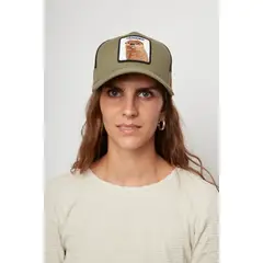WILD LAMA - Jockey Chungungo Orgánico Verde Militar Ripstop