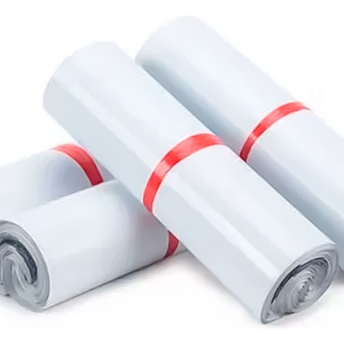 RAGNAR - Pack 100 Bolsas Courier Embalaje Blanca Autoadhesivo 45x60cm