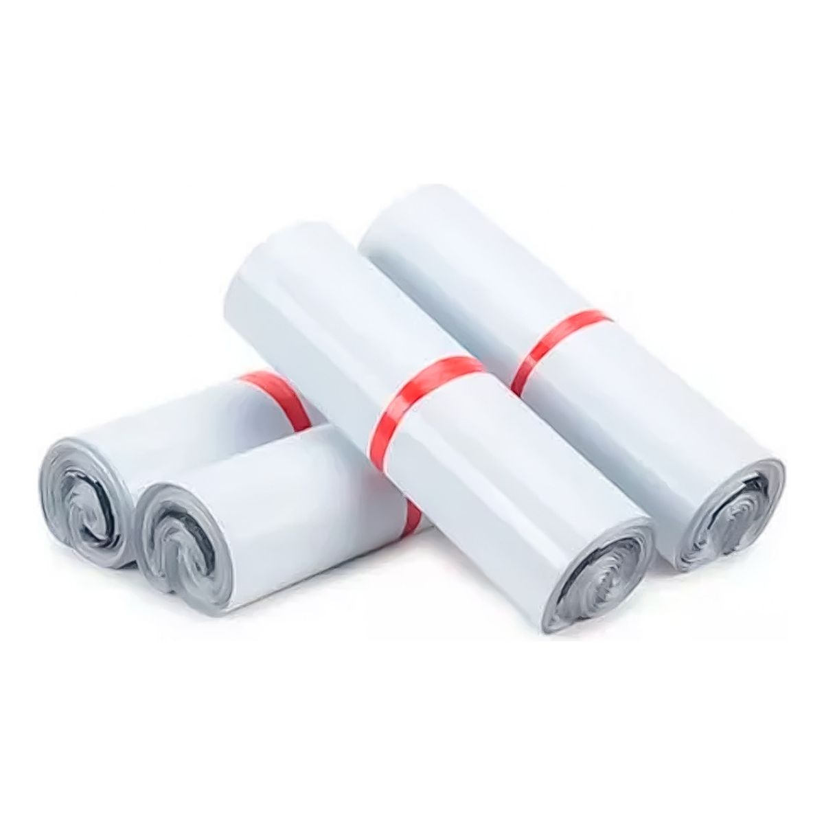 RAGNAR - Pack 100 Bolsas Courier Embalaje Blanca Autoadhesivo 45x60cm