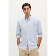 SCALPERS - CAMISA RAYAS CUELLO BOTONES