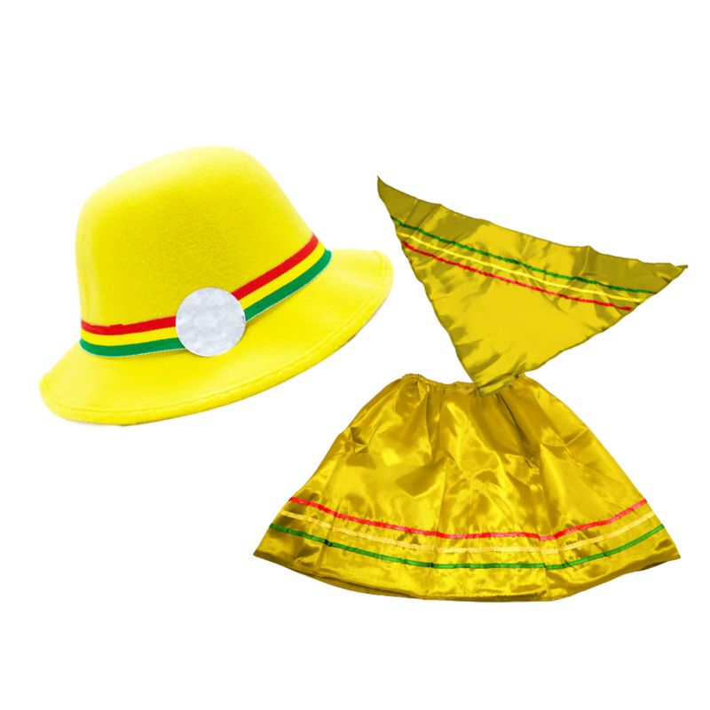 EKOL TACTICA MILITAR - Traje Nortino Niña Baile Fiestas Patrias Disfraz