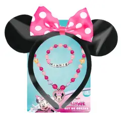DISNEY - Set De Orejas y Joyas Minnie