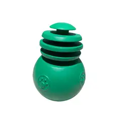 GENERICO - Juguete Perros Dispensador Premios - Cono Snowman Verde
