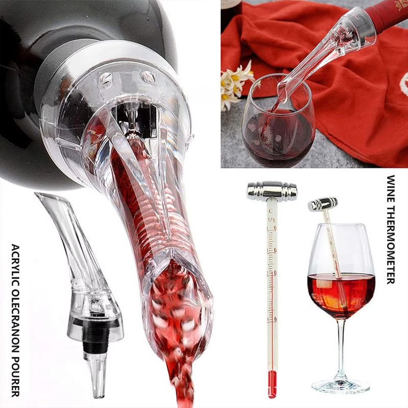 NACION AJEDREZ - Set Juego De Ajedrez Madera Negro Con Accesorios 9 Para Vino
