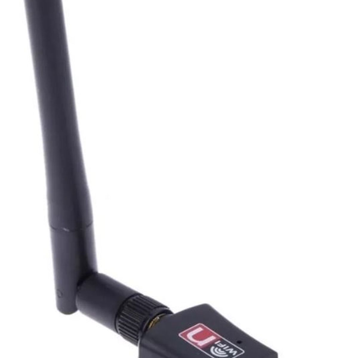 GENERICO - Mini Adaptador Wifi Lan Usb 2.0 + Antena 600 Mbps