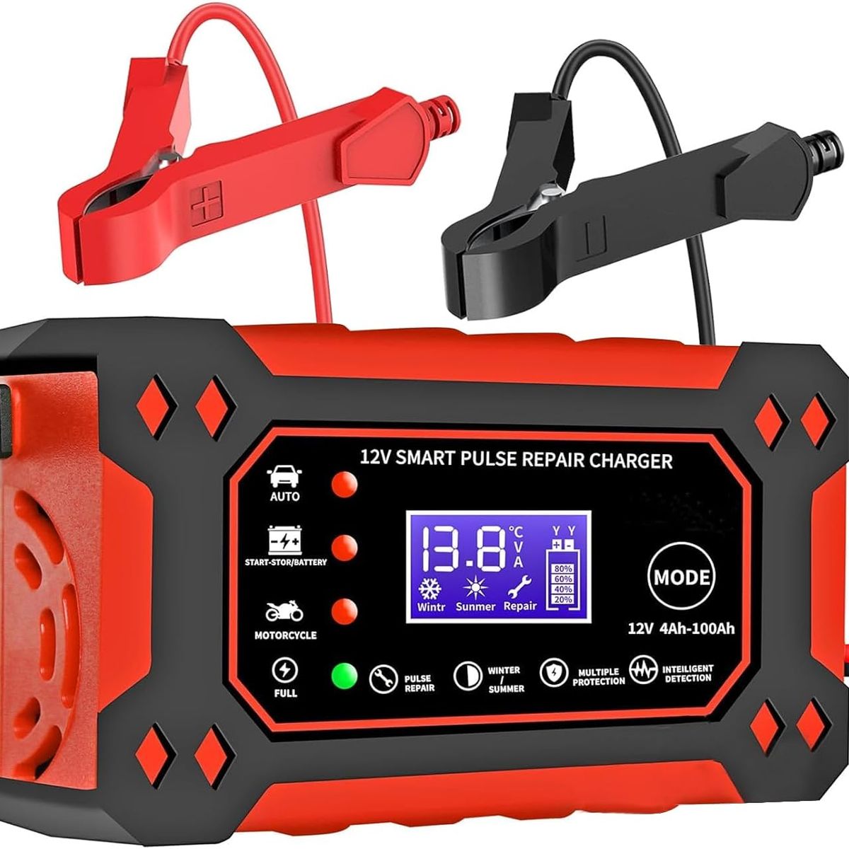 PROWAY - Cargador De Batería Rápido 12v 24v Gel Agm Ciclo Profundo