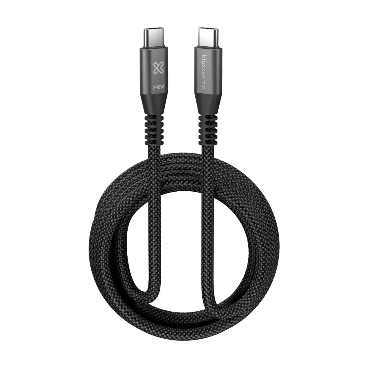 KLIP XTREME - Klip Xtreme Cable Trenzado USB-C PowerGo 750 240W 3m